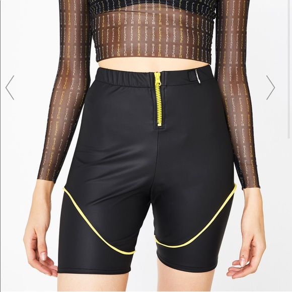 Dolls Kill / GoGuy THE ORIGINALS MATTE HOT PANTS - Picture 1 of 7